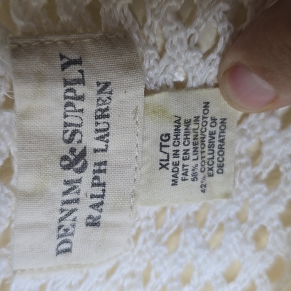 Ralph Lauren Denim & Supply White Knit Sweater - Picture 6 of 7